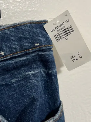 NWT Abercrombie & Fitch Women's The ‘90s Straight Ultra High Rise Size 31/12R thumbnail 9