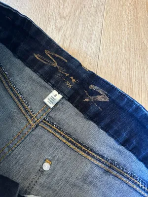 Seven7 Women's Mid-Rise Dark Wash Skinny Jeans Size 8 thumbnail 3