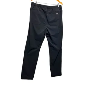 Figs Womens Scrub Pants XL Black Nylon Stretch‎ Straight Leg Medical Uniform thumbnail 2