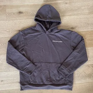 Simpson & Reed - Call My Lawyer Hoodie in Brown & Cream thumbnail 1