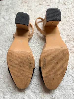 Shein Slingback Chunky Heeled Sandals thumbnail 3