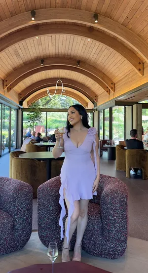 White Fox Boutique - Like That Mini Dress in Lilac thumbnail 6