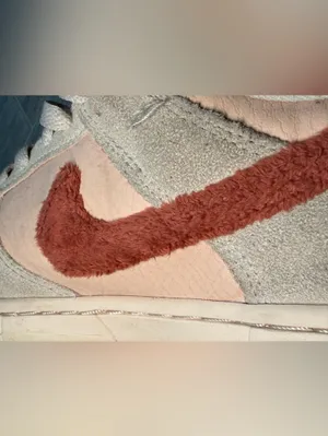 Nike Dunk Low Terry Swoosh Sneaker Women's Size 8 DZ4706-209 thumbnail 7