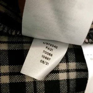 Loft Plaid Tiered Shirtdress thumbnail 7