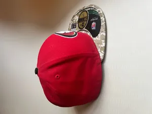 New Era 59Fifty San Francisco 49ers Fitted Hat Red Camo Brim Sz 7 1/8 NWT thumbnail 4