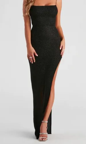 Windsor Black Sparkle Women’s Dress thumbnail 1