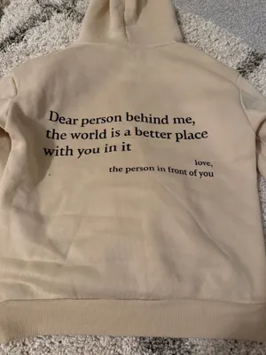 You are enough hoodie Tan thumbnail 3