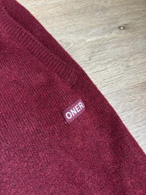 Oner Active Oversized Knit Straight Leg Pants Rosewood thumbnail 7