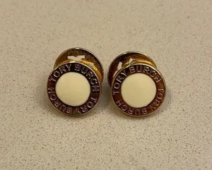 Tory Burch Logo Stud Earrings thumbnail 1