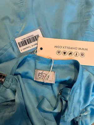 OH POLLY blue mini dress nwt thumbnail 6