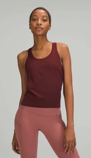 Lululemon Swiftly Tech Racerback Tank Top 2.0 *Race Length Red Merlot thumbnail 1