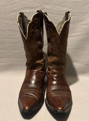 ARIAT Heritage 15728 Women’s Size 7.5B Brown Leather Pointed Toe Western Boots thumbnail 1