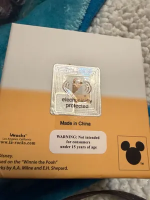Disney Winnie the Pooh Moon and Heart Charm Fine Silver Plated 16+2 Necklace thumbnail 2