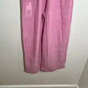 Nicobar Women's Size XS‎ Serene Pant Lilac Purple Wide Leg Gathered 100% Cotton thumbnail 13