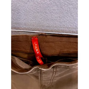 Spanx Pants Wide Leg Crop Utility Stretch High Rise Large Brown Coastal Grandma thumbnail 7