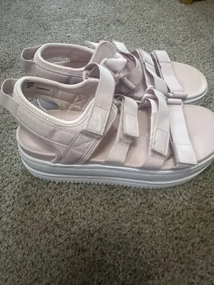 Nike platform air sandals pink  thumbnail 2
