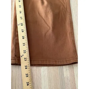 Judy Blue Jeans Womens‎ 13/31 Brown Garment Dyed Wide Leg Crop High Waist #J13-7 thumbnail 12