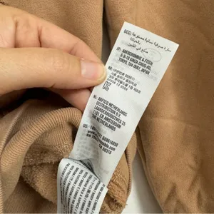 Abercrombie & Fitch Brown Logo Full Zip Hoodie Sweatshirt Women’s XS Casual thumbnail 7
