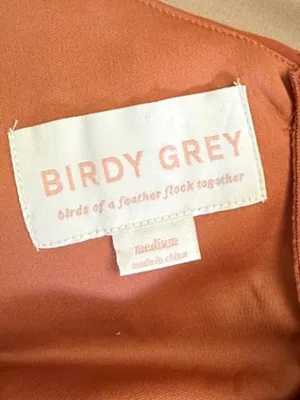 Birdy Grey Coral Off-Shoulder V-Neck Maxi Dress thumbnail 2