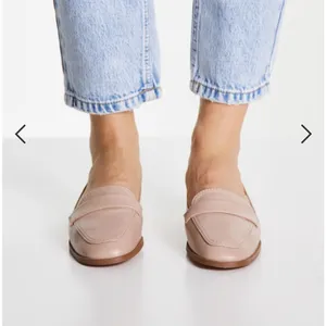 ASOS Light Pink Loafers - loafer flat shoes in blush thumbnail 3