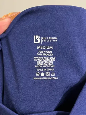 Buff Bunny Legacy Crossover Leggings Blue Medium thumbnail 6