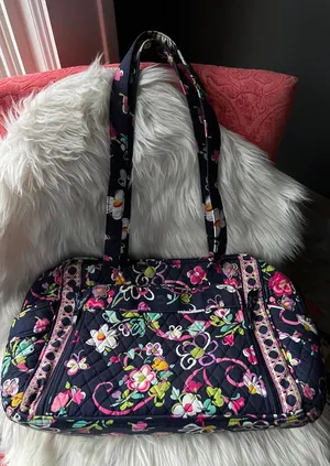 Vera Bradley Signature Floral Quilted Tote Bag thumbnail 1
