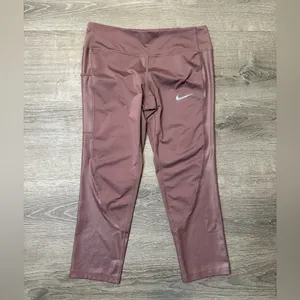 •Nike• Luxe Mauve Leggings thumbnail 2