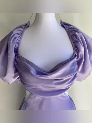 ASTR The Label Lavender Clarita mini dress backless wedding guest cocktail M thumbnail 5