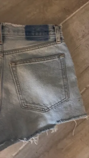 Abercrombie and Fitch denim cut off shorts thumbnail 6