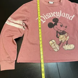 Disney Parks‎ Mauve Disneyland Mickey Sweatshirt thumbnail 3