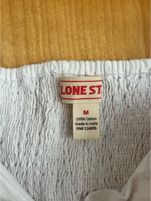 lone star corset tank White Size M thumbnail 3