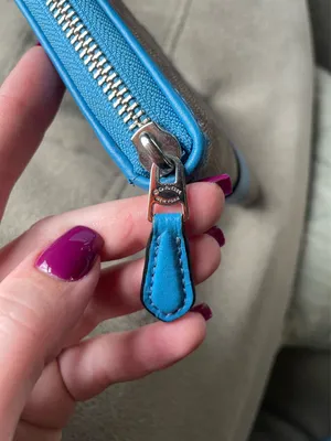 Blue Coach Wallet thumbnail 7