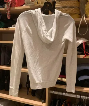 American Eagle Heather gray hoodie thumbnail 2