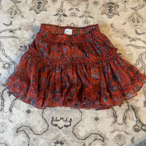 Misa Los Angeles Red Paisley Mini Dress thumbnail 6