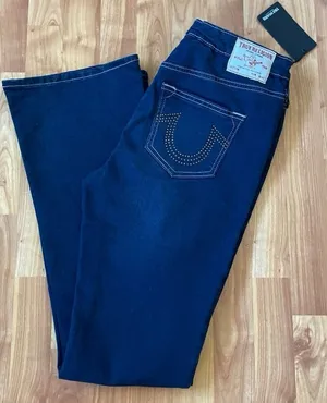 True Religion Becca Crystal‎ Bootcut Jean thumbnail 1