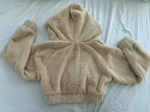 Urban Outfitters Faux Fur Crop Jacket thumbnail 5