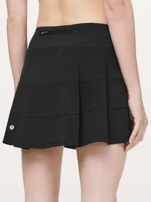 Lululemon Pace Rival Skirt (Tall) *4-way Stretch 15" Black Women's Size 2 W8AACT thumbnail 1
