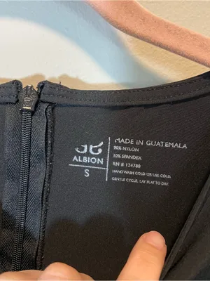 Albion Fit Black‎ Jogger Jumpsuit Travel Lounge Athleisure Pockets Small thumbnail 7