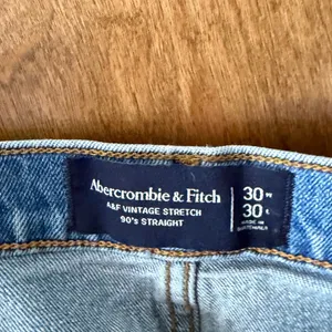 Abercrombie & Fitch 30/30 90's Straight Vintage Stretch Jean Casual Streetwear thumbnail 5