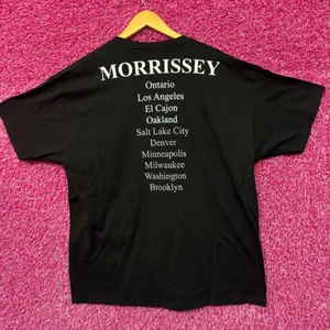 Morrissey Goth Rock Tour Tshirt size Extra Large thumbnail 4