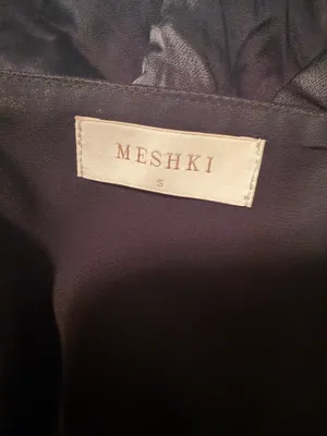 MESHKI Kalila Corset Mini Dress Black Size Small thumbnail 5