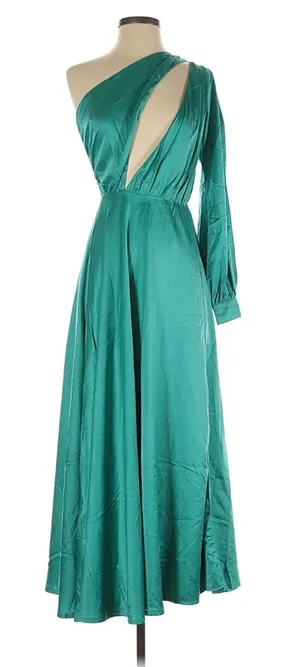 Alamour The Label Naila One Shoulder Dress Small New With Tags thumbnail 1