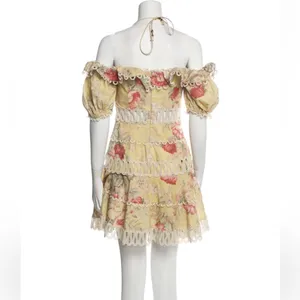 Zimmermann NWOT Melody off shoulder dress thumbnail 9