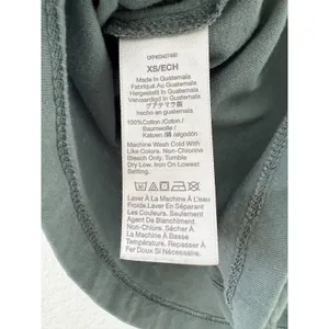 Madewell Northside Vintage Tee Dark Green 100% Cotton Size XS thumbnail 4