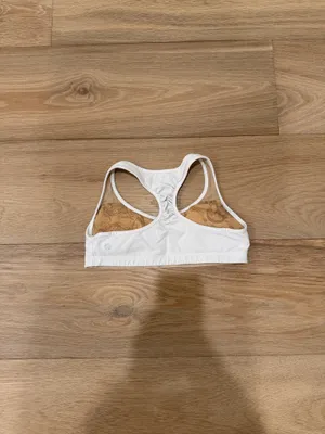 Lululemon white sports bra thumbnail 3
