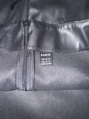 SheIn Pleather skirt thumbnail 3