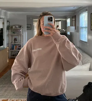 Twin Flames Crewneck Pink Size XL thumbnail 1