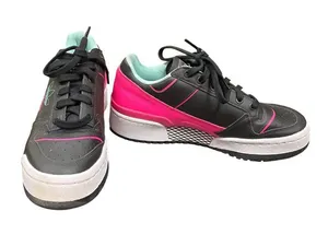 Adidas GY4667 wms Originals Forum bold shock pink black low sneakers sz 9 SKU 10 thumbnail 1