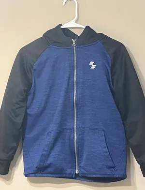 Kids Blk & blue Jacket Size 10 thumbnail 1