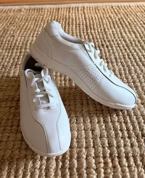 Cobb Hill Cuddlers Dorian Leather Sneakers White Comfort Size 7 thumbnail 1